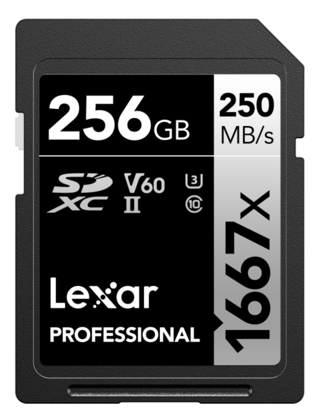 Lexar SD Pro Silver Series UHS-II 1667x V60 256GB Lexar SD Pro Silver Series UHS-II 1667x V60 256GB