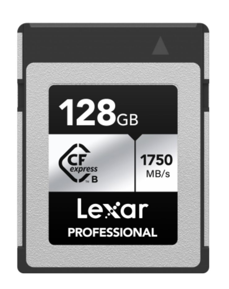 Lexar CFexpress PRO Type B Silver series 128GB - R1750/W1300MB/s Lexar CFexpress PRO Type B Silver series 128GB - R1750/W1300MB/s