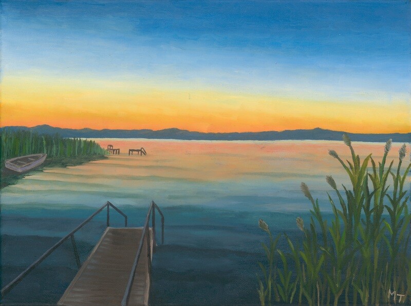 The lake