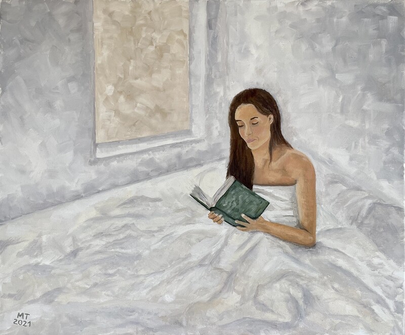 Lady reading