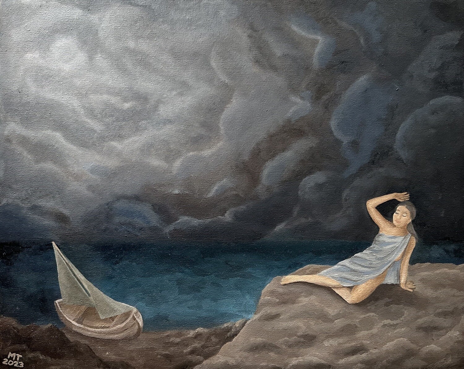 Mythical scene
