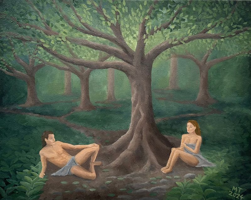 Lovely afternoon in the forest