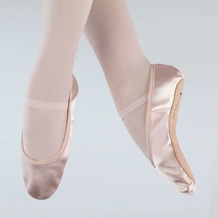 Pink Satin Ballet Shoes