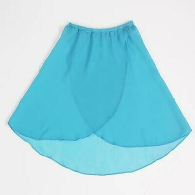 Marine Blue Chiffon Ballet Skirt