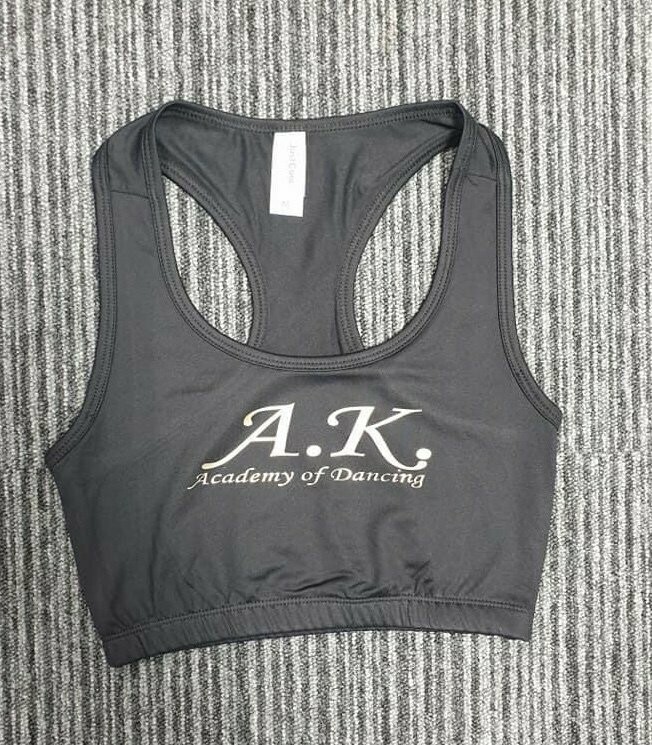AK Cropped Sports Top