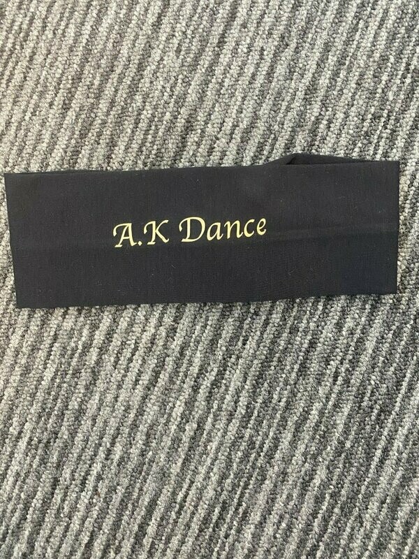 Black AK Headband