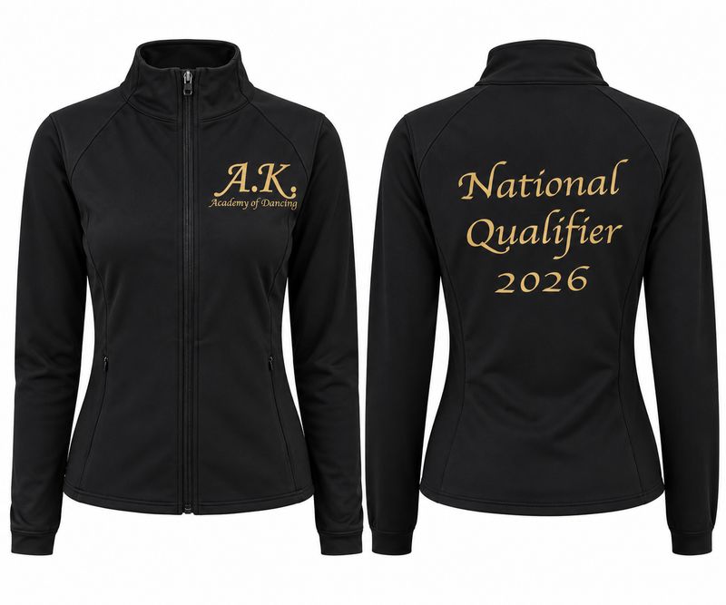National qualifier Full Zip Lycra Hoodie
