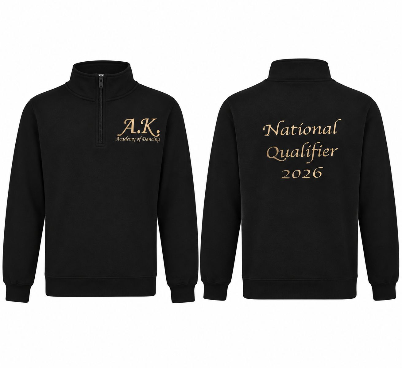 National Qualifier Half Zip Lycra Hoodie