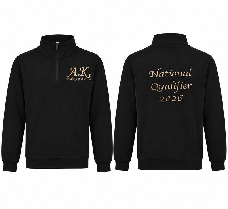 National Qualifier Half Zip Lycra Hoodie