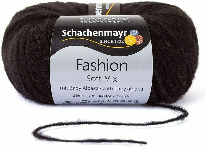 Schachenmayr, Fashhion Soft Mix schwarz Schachenmayr, Fashhion Soft Mix schwarz