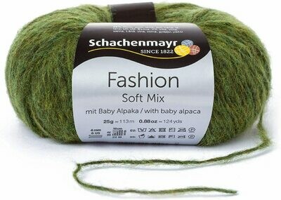 Schachenmayr, Fashion Soft Mix, grün
