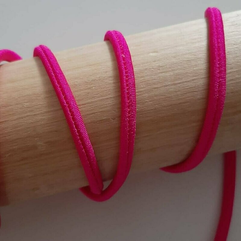 Kordel, elastisch pink Kordel, elastisch pink