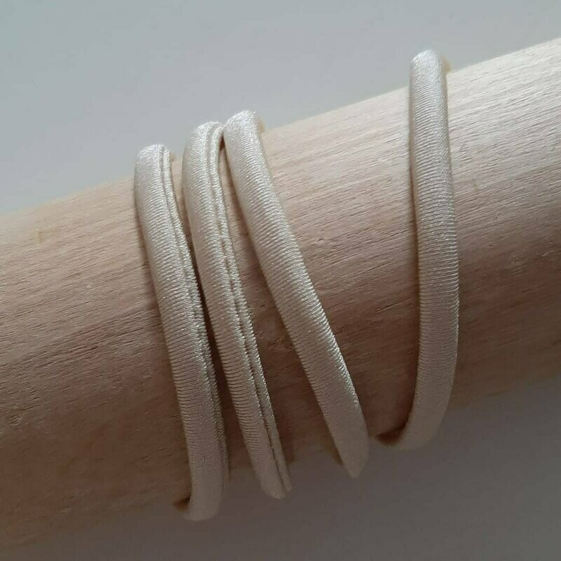 Kordel, elastisch beige Kordel, elastisch beige