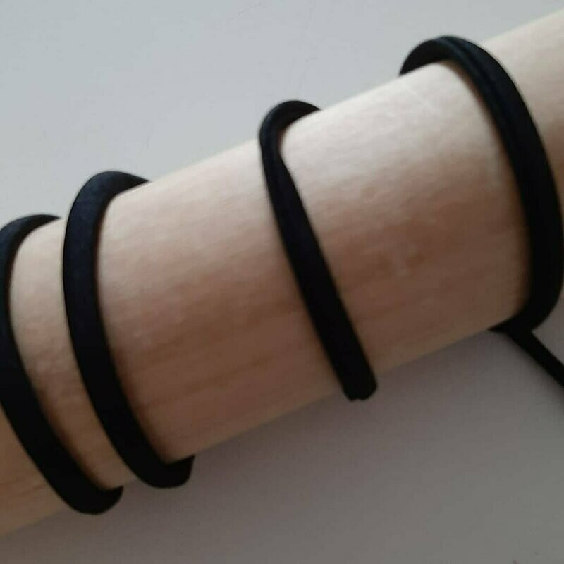 Kordel, elastischschwarz Kordel, elastischschwarz