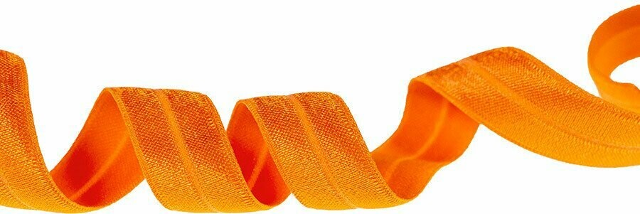 Falzband, elastisch orange
