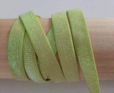 Band, elastisch, irisierend apfelgrün
