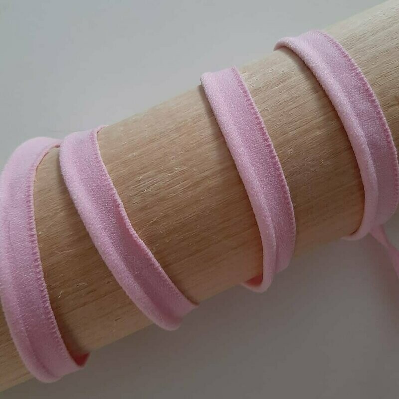 Paspelband, elastisch rosa Paspelband, elastisch rosa