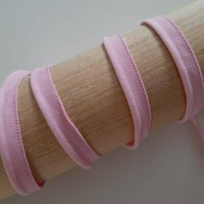 Paspelband, elastisch rosa