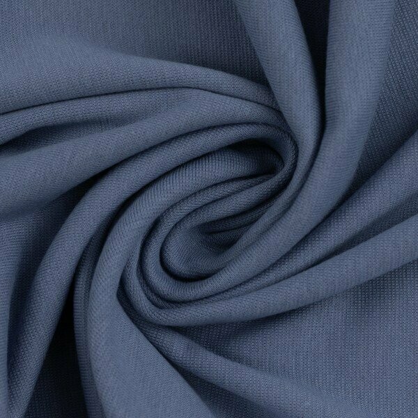 French Terry, rauchblau melange French Terry, rauchblau melange