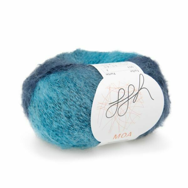 Moa, ggh Farbe 003 türkis-blau degradé Moa, ggh Farbe 003 türkis-blau degradé