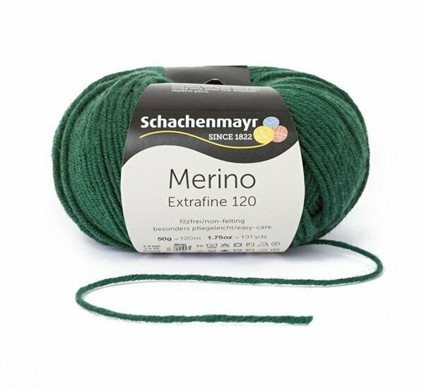 Merino 120 Farbe 172 waldgrün Merino 120 Farbe 172 waldgrün