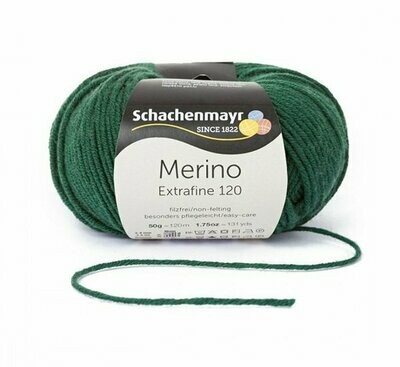 Merino 120 Farbe 172 waldgrün