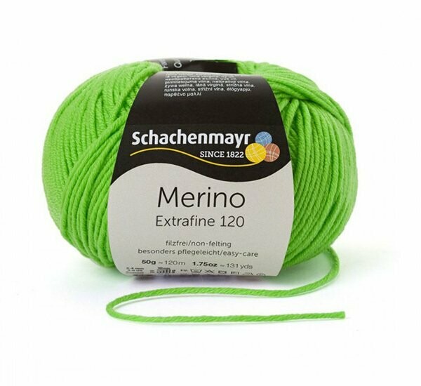 Merino 120 Farbe 170 apfelgrün Merino 120 Farbe 170 apfelgrün