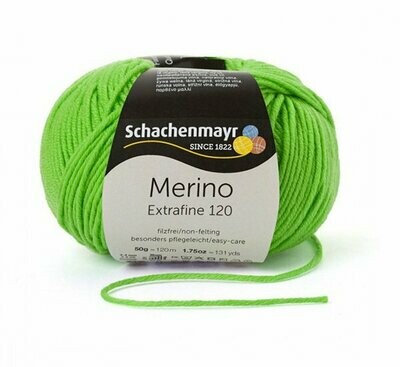 Merino 120 Farbe 170 apfelgrün
