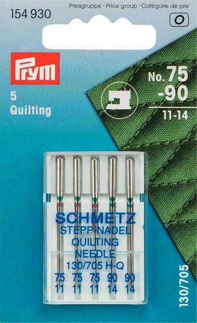 Nähmaschinennadeln, Quilting 75 - 90 Nähmaschinennadeln, Quilting 75 - 90
