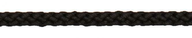 Kordel, 8mm, schwarz Kordel, 8mm, schwarz