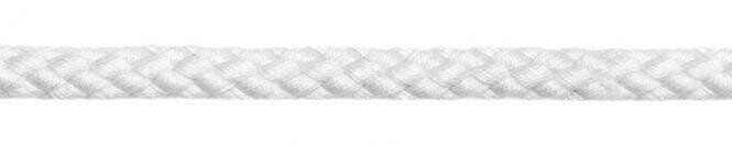Kordel, 8mm, weiß Kordel, 8mm, weiß
