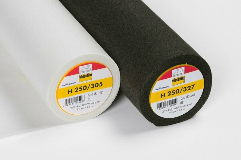 Vlieseline H250, Weiß und Schwarz Vlieseline H250, Weiß und Schwarz