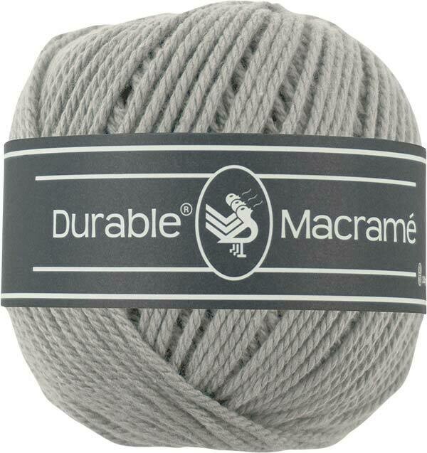 Durable Makramé lichtgrau