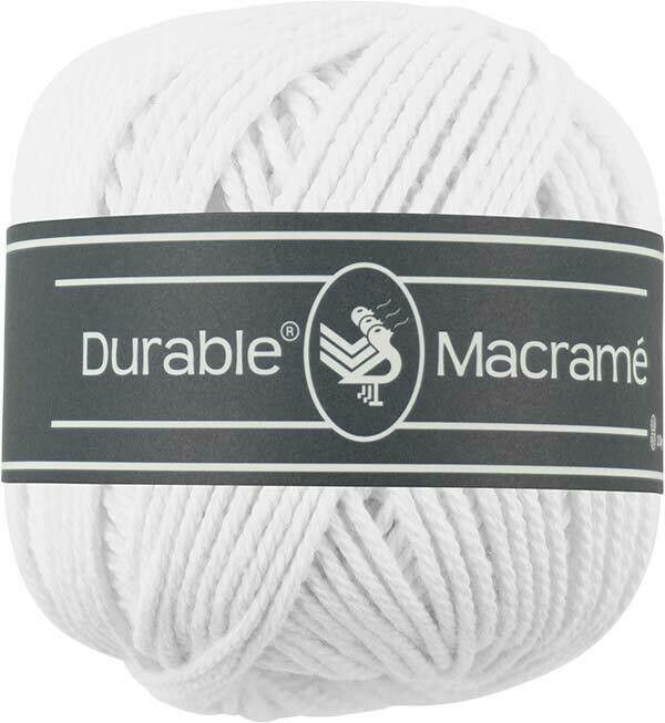 Durable Makramé weiß