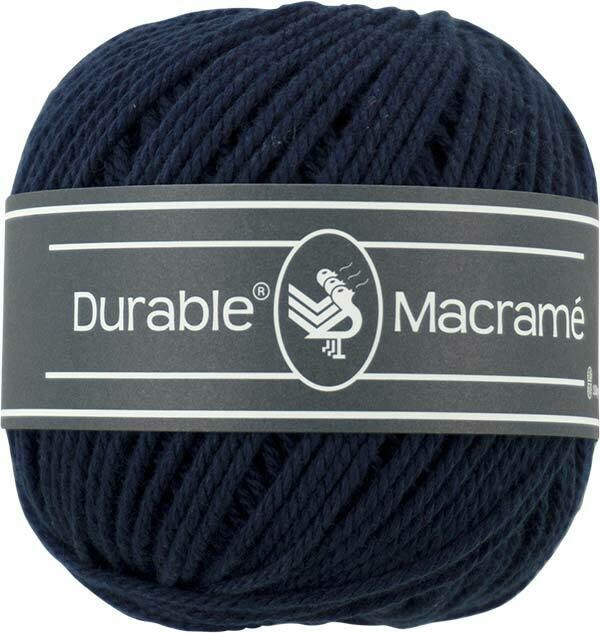 Durable Makramé marine