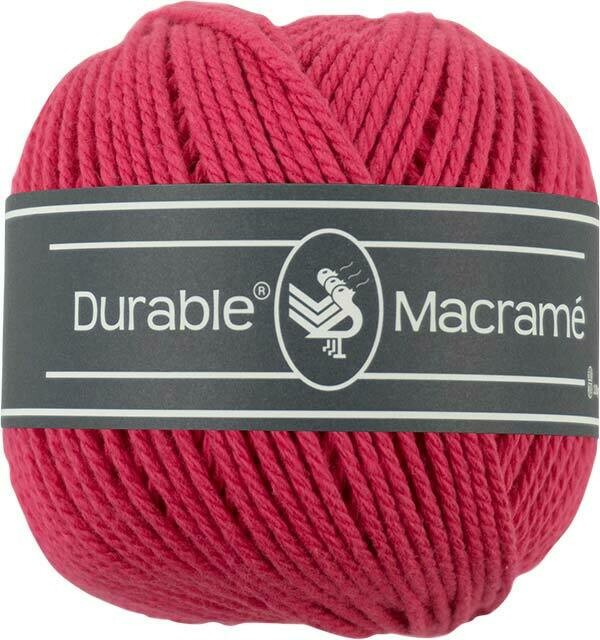 Durable Makramé dunkles pink Durable Makramé dunkles pink