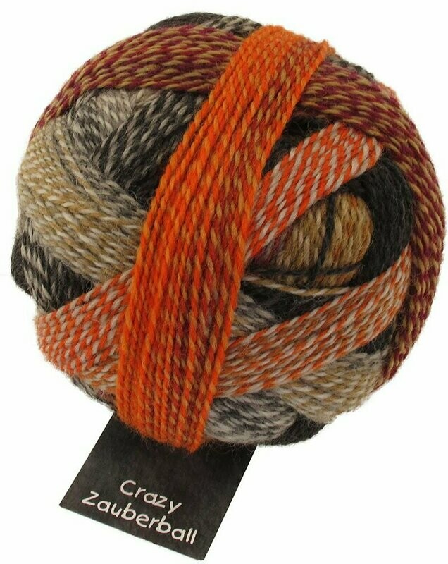 Zauberball Crazy, Schokoladenseite Zauberball Crazy, Schokoladenseite
