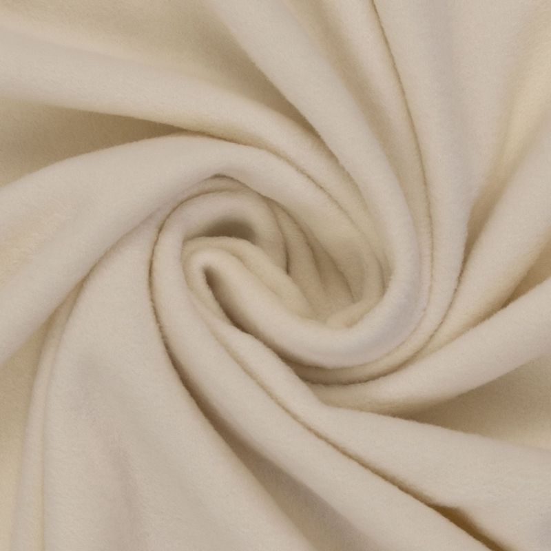 Fleece, Baumwolle, Carlos naturweiss Fleece, Baumwolle, Carlos naturweiss