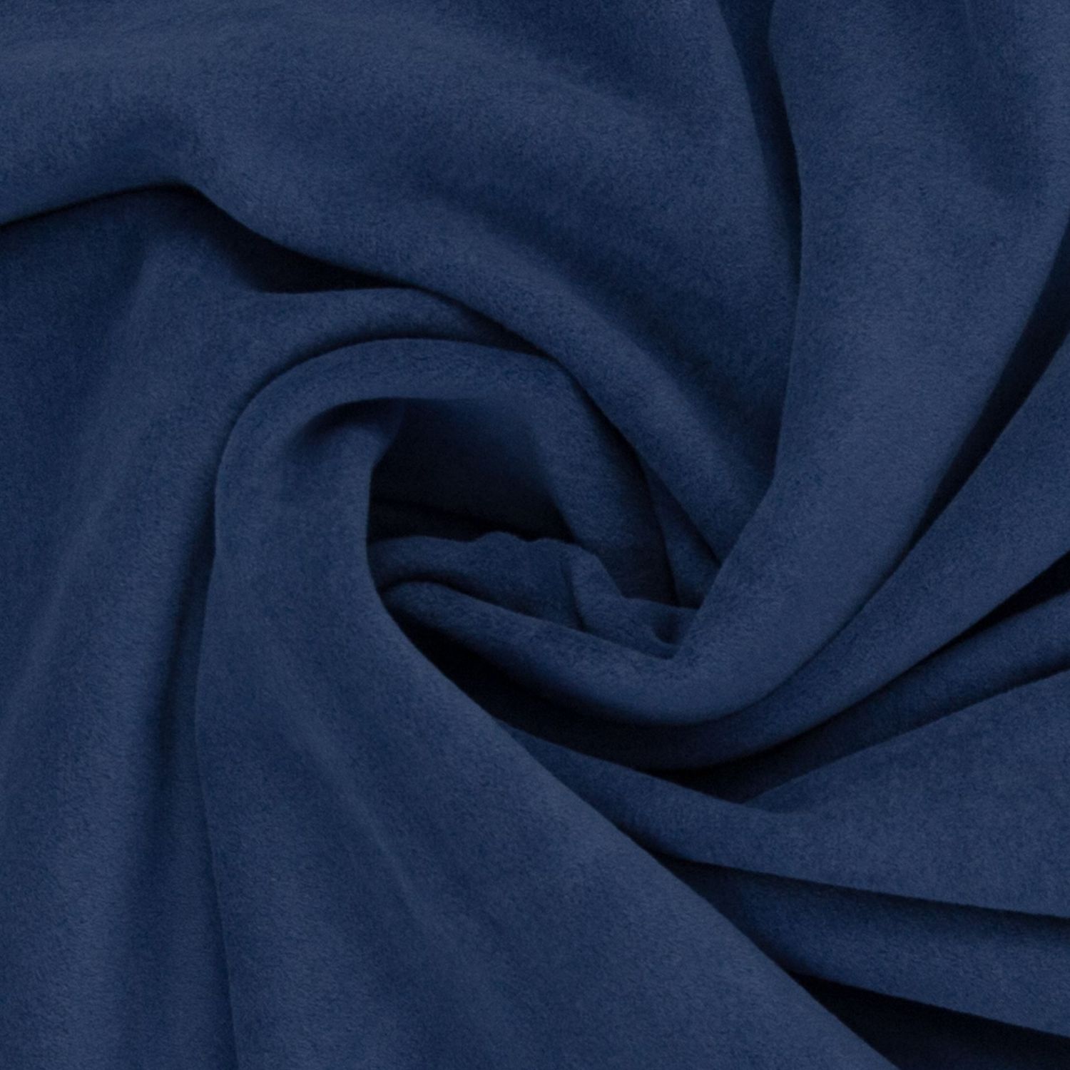 Fleece, Baumwolle, Carlos, blau