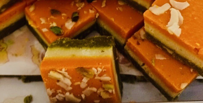Ram Bhandar&#39;s Original Tirangi Barfi (Varanasi) - Celebrate India in Every Bite | Most Famous Sweet from Benaras