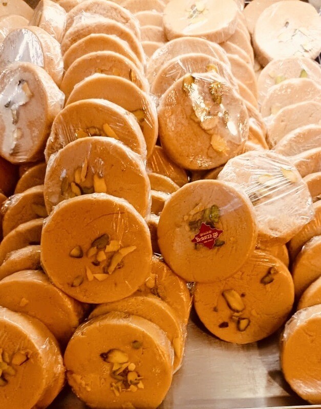 Sohan Halwa from Shri Rajbandhu Sweets, Varanasi