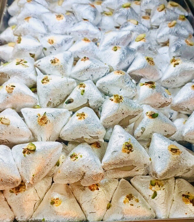Kaju-Pista Gilori from Shri Rajbandhu Sweets, Varanasi