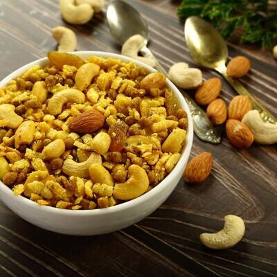 Indori Kashmir Mixture | Crunchier and More Flavorful Than the Regular Mixture | Pantry Must Have | NO Palm Oil | 400G