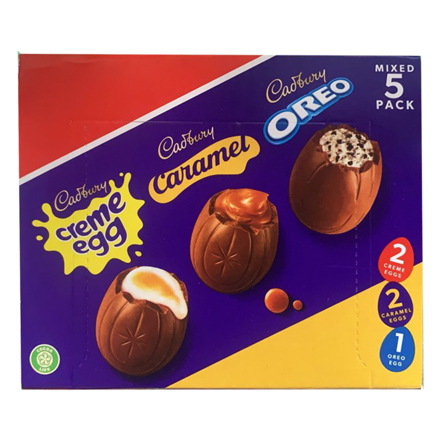 Cadbury Mix Creme Eggs 5 Pack - 200g