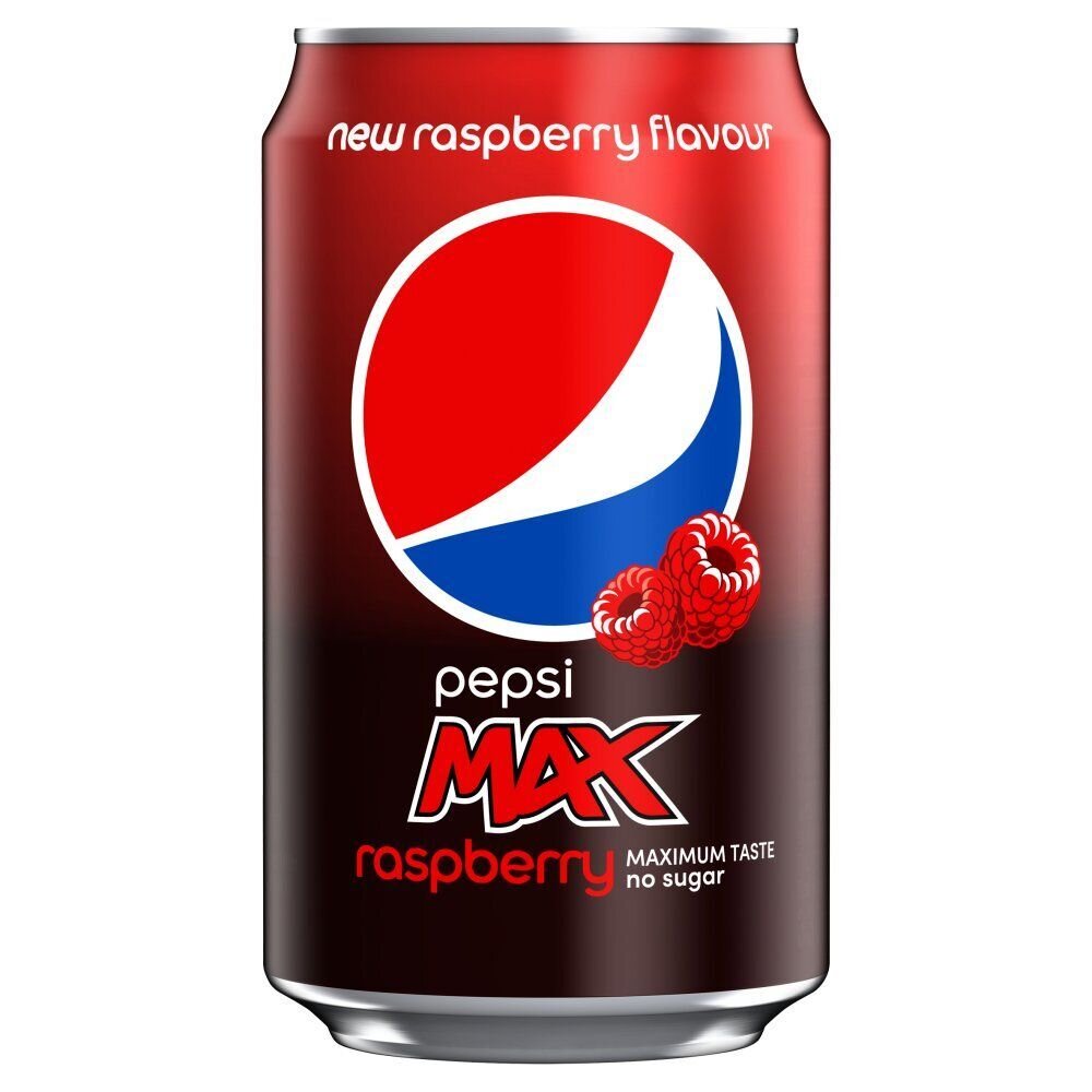 Pepsi Max Raspberry Flavour - 330ml