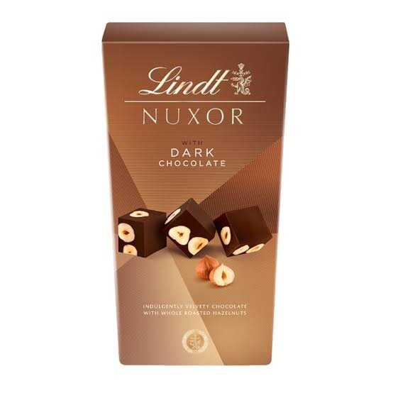 Lindt NUXOR Dark Chocolate 165g | Free Delivery | Imported | Melt-Proof delivery | Fresh Stock | Luxury Chocolate