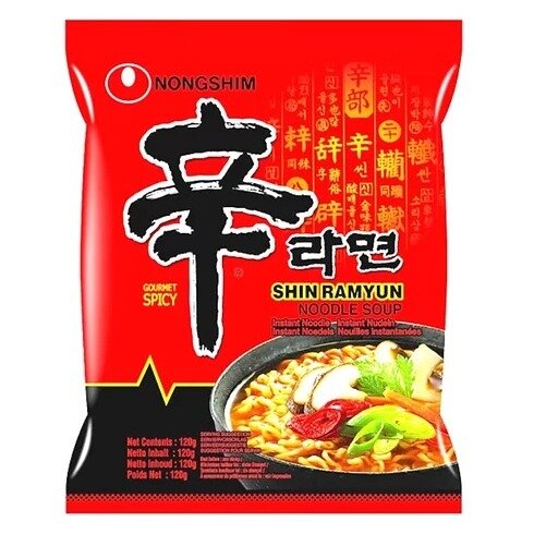 Nongshim Gourmet Spicy Shin Ramyun Noodle - 120g