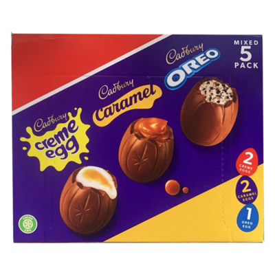 Cadbury Mix Creme Eggs 5 Pack - 200g