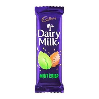Cadbury Dairy Milk Mint Crispy Chocolate Bar (Imported)