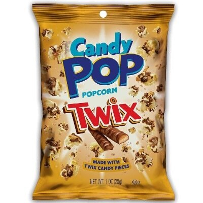 Candy Pop Popcorn - Twix Flavoured 28g